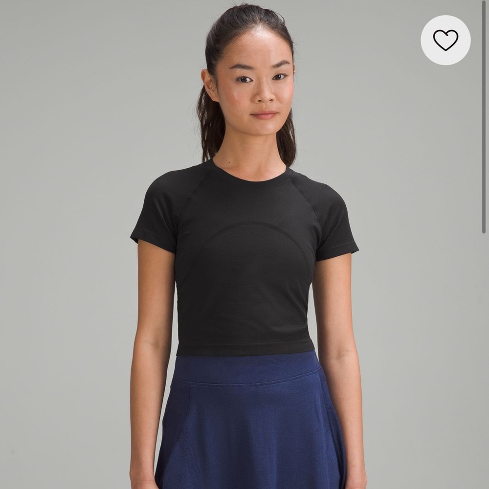 Lululemon swiftly tech cropped short sleeve 2.0